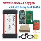 Новейший диагностический инструмент Multidiag Pro 2020,23 MVD OBD2 для автомобиля, грузовика, для TCS CDP Pro DS150E V3.0 V9.0 с чипом 9241A 2018.R0 сканер