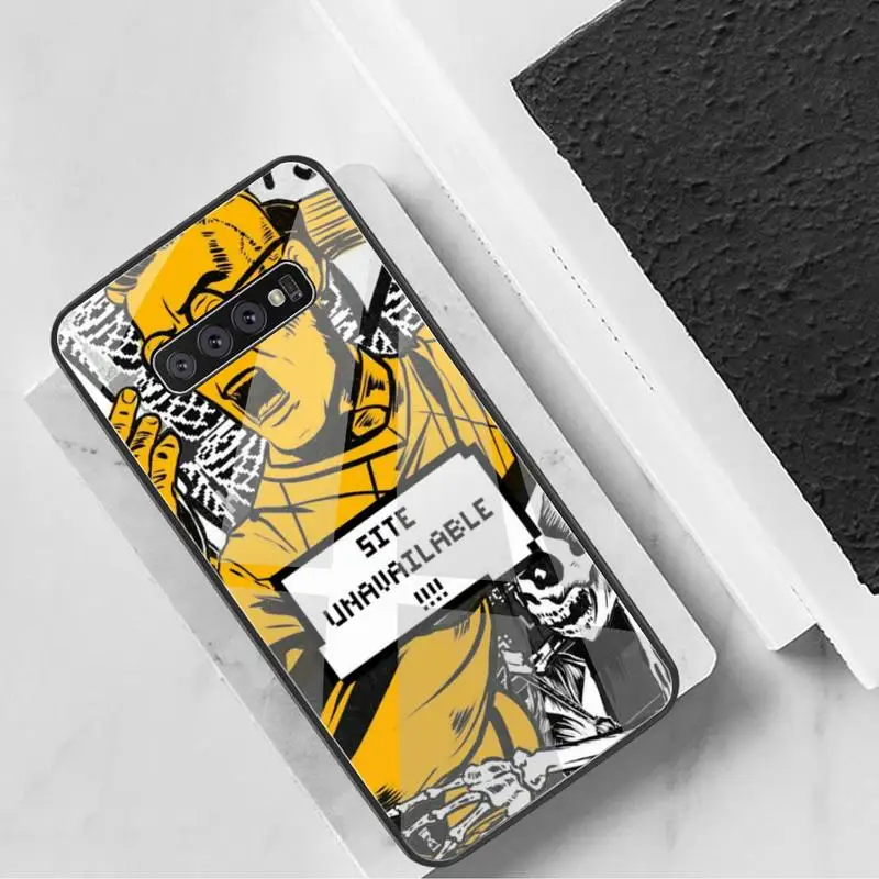Чехол для телефона KPUSAGRT из закаленного стекла Samsung S20 Plus S7 S8 S9 S10 Note 8 9 10 Plus|Бамперы| |