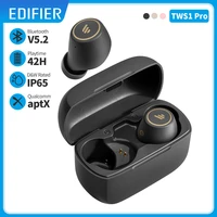 edifier tws1 pro tws wireless bluetooth earphone aptx bluetooth v5 2 up to 42hrs playback time fast charging capabilities