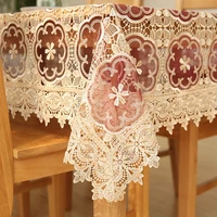 european style lace tablecloth dining room living room small coffee table set modern towel table cover multi purpose household