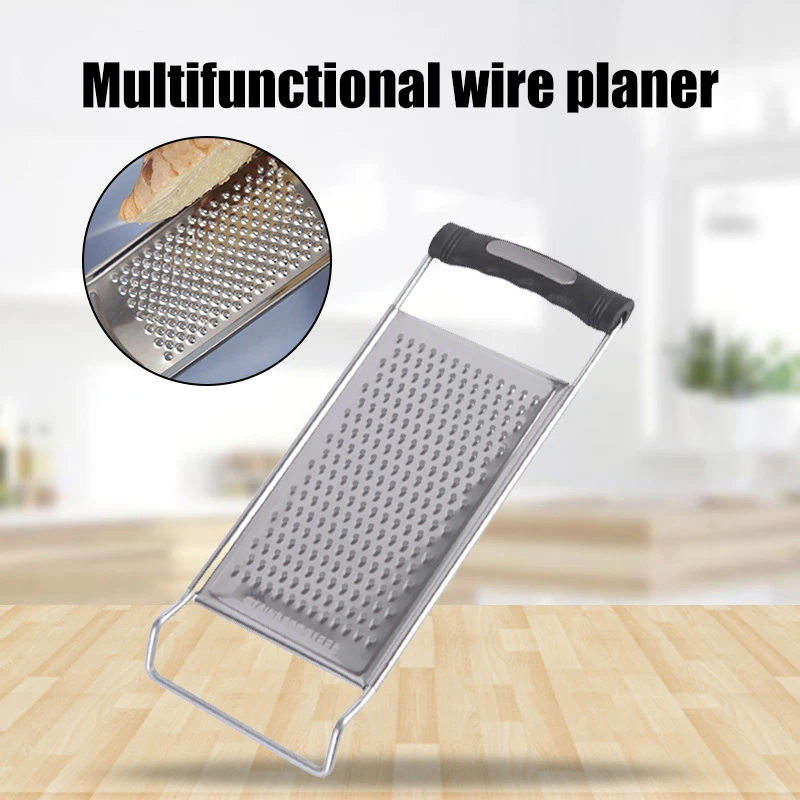 

Stainless Steel Grater Thickened Multifunctional Non-slip Bottom Handheld Garlic Grater Kitchen Gadgets Kitchen Accessories