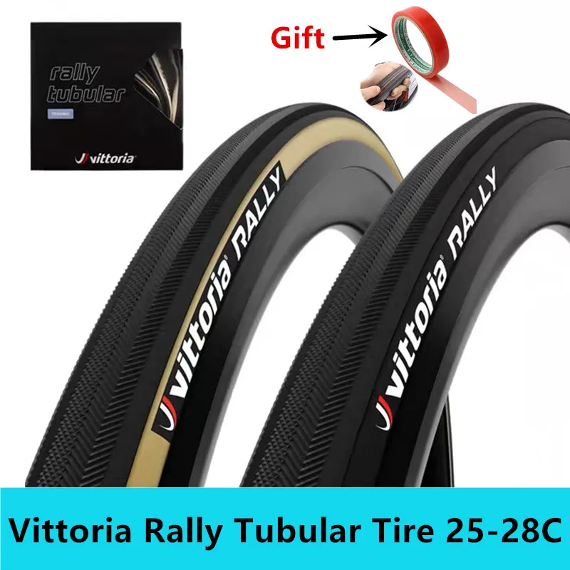 

Vittoria Rally Tubular Tires 700c x 25mm Training Road Bicycle Tubular Tire 25-28c Bike Tubular Tyre