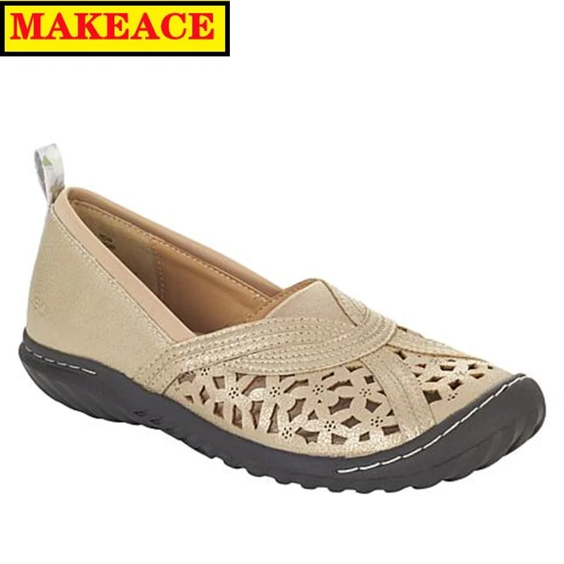 

Fashion Summer Women's Shoes Hollow Out Breathable Casual Shoes Low Heel Comfortable Women's Sneakers Large Women's Flat Shoes