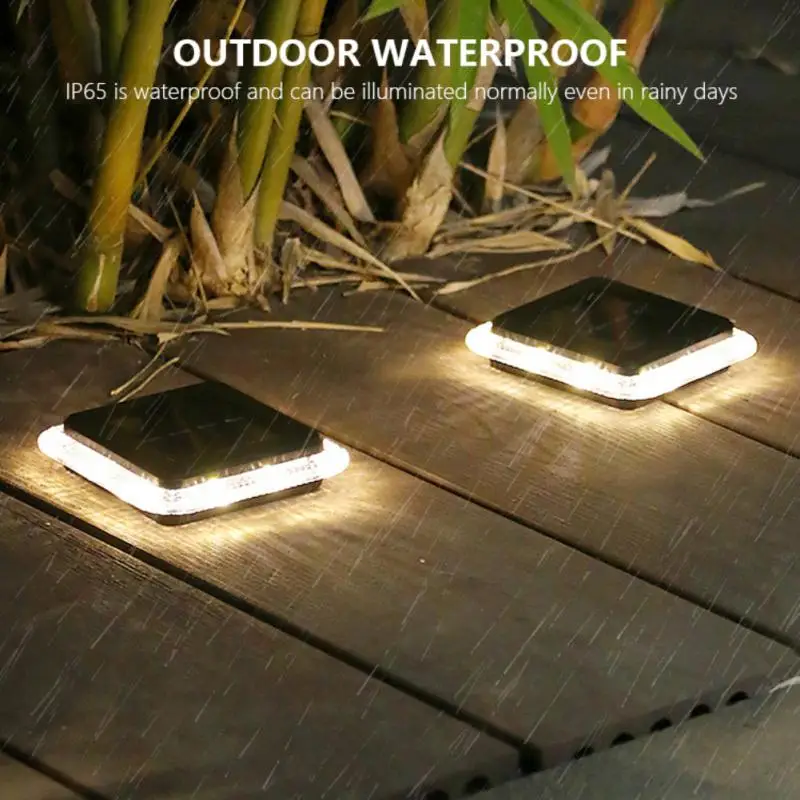 

Solar Wall Light LED Solar Underground Lamp For Courtyard Villa Landscape Buried Light Outdoor Waterproof Garden Decor Lighting