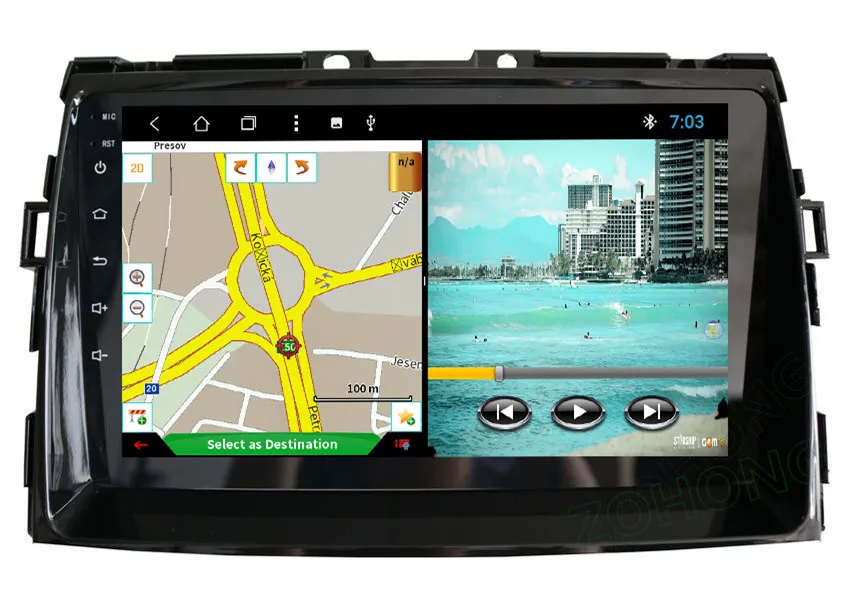 2.5D 9 дюймов PIP Octa Core 2G+ 32Gb Android для Toyota PREVIA/Estima/Tarago/Canarado dvd-плеер автомобиля радио gps Мультимедиа Навигация