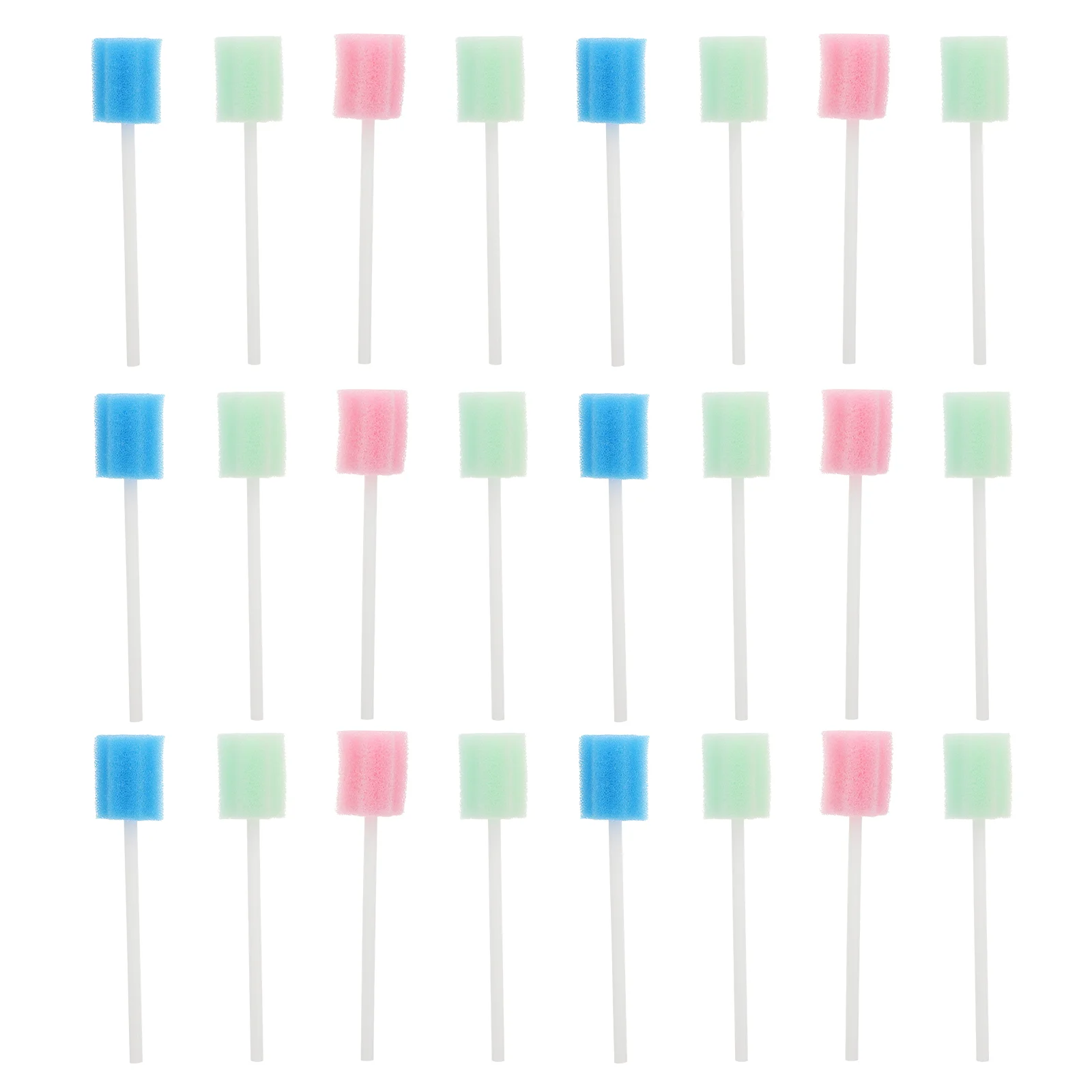 

150pcs Sponge Brushes Disposable Oral Cleaning Sponges Cleaning Sticks
