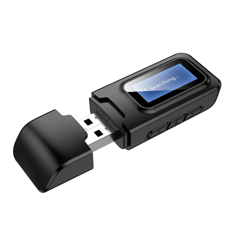 Мини 2 в 1 Bluetooth 5 0 USB o приемник передатчик Band LCD Sn беспроводной