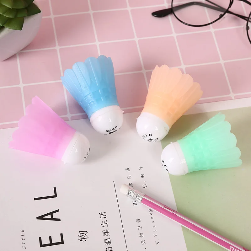 1 шт. необычная Новинка точилка для карандашей бадминтона нож кавайный