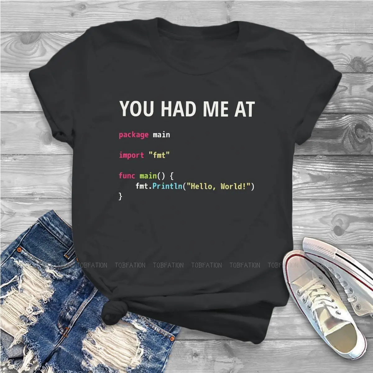 

Женская футболка с программным обеспечением You Had Me At Hello World, программирующая женская футболка Geek Crewneck с коротким рукавом 5XL, женская футболк...
