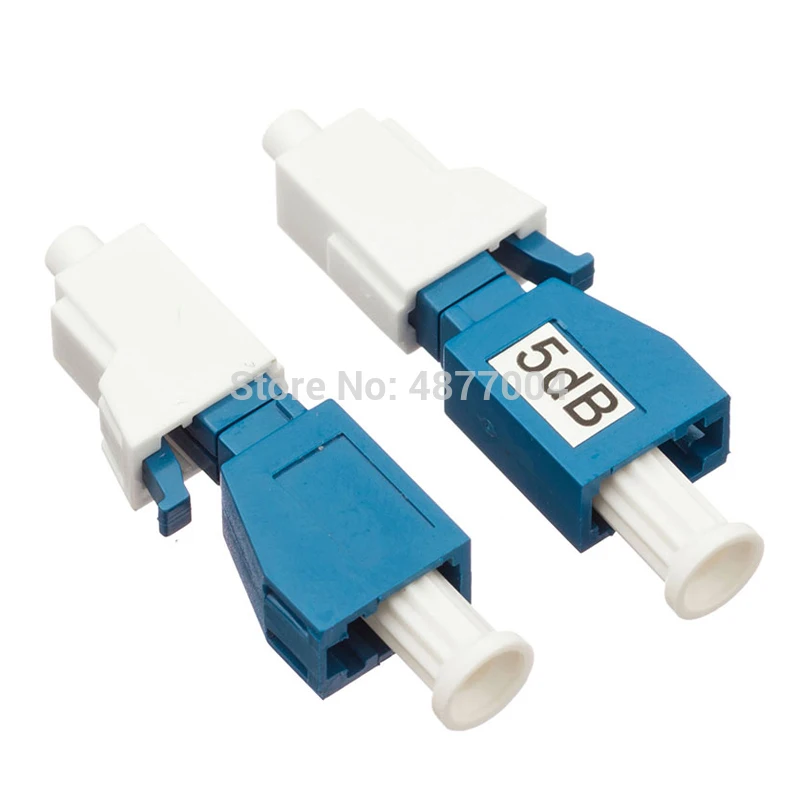 50 шт./лот волоконно-оптический аттенюатор LC-PC Женский на обоих концах для