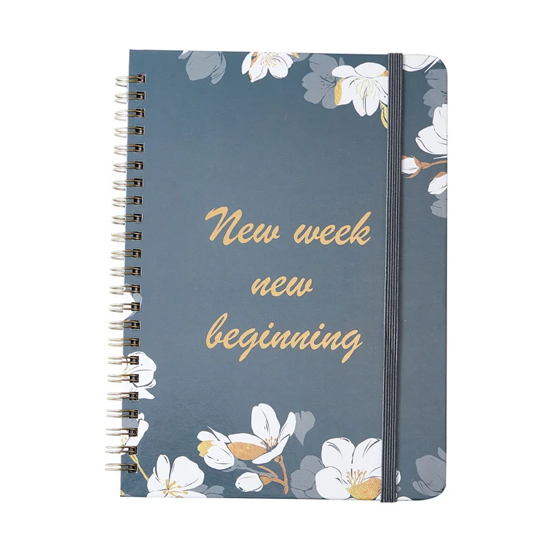 

Schedule Book A5 And Journals,Daily,Weekly,Calendar Planner For Productivity & Goal Setting,Spiral Coil Notepads Agenda 2022