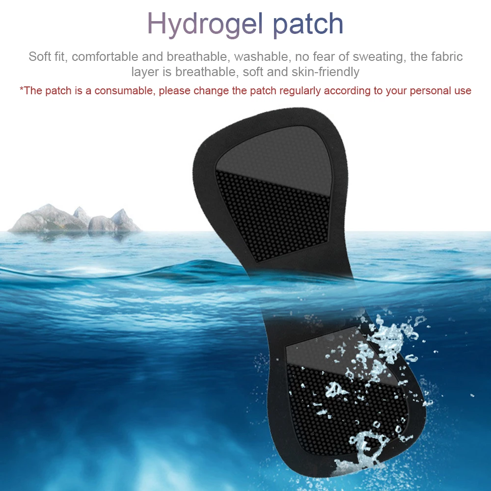 Портативный массажер мини с наклейками для шеи шейного отдела позвоночника