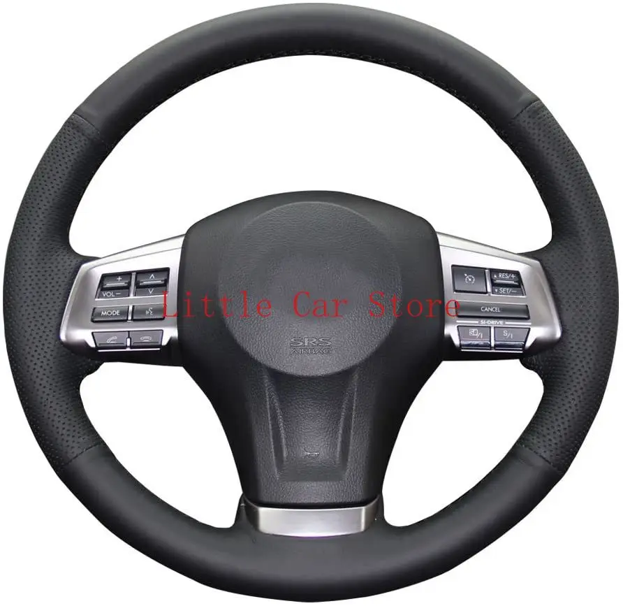 

DIY Steering Wheel Cover For Subaru Impreza Forester 2014-16 Outback Legacy 2012-14 XV Crosstrek 2013-15 Interior Accessories