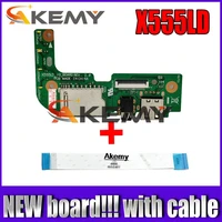 new original for asus x555 x555l x555ld x555ld_io usb audio card reader board rev2 0 mb 100 tested fast ship