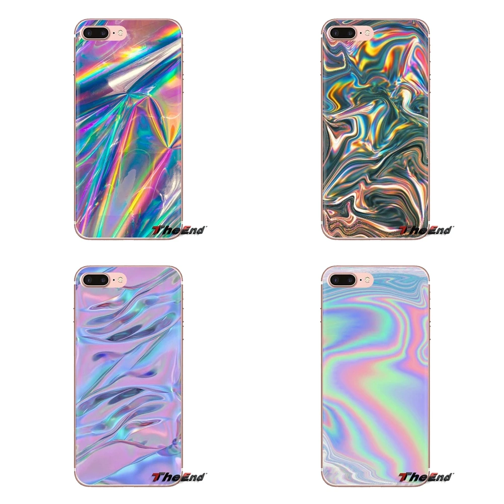 Пастельно-металлик Tumblr силиконовый чехол для iPhone XS Max XR X 4 4S 5 5S 5C SE 6 6S 7 8 плюс samsung