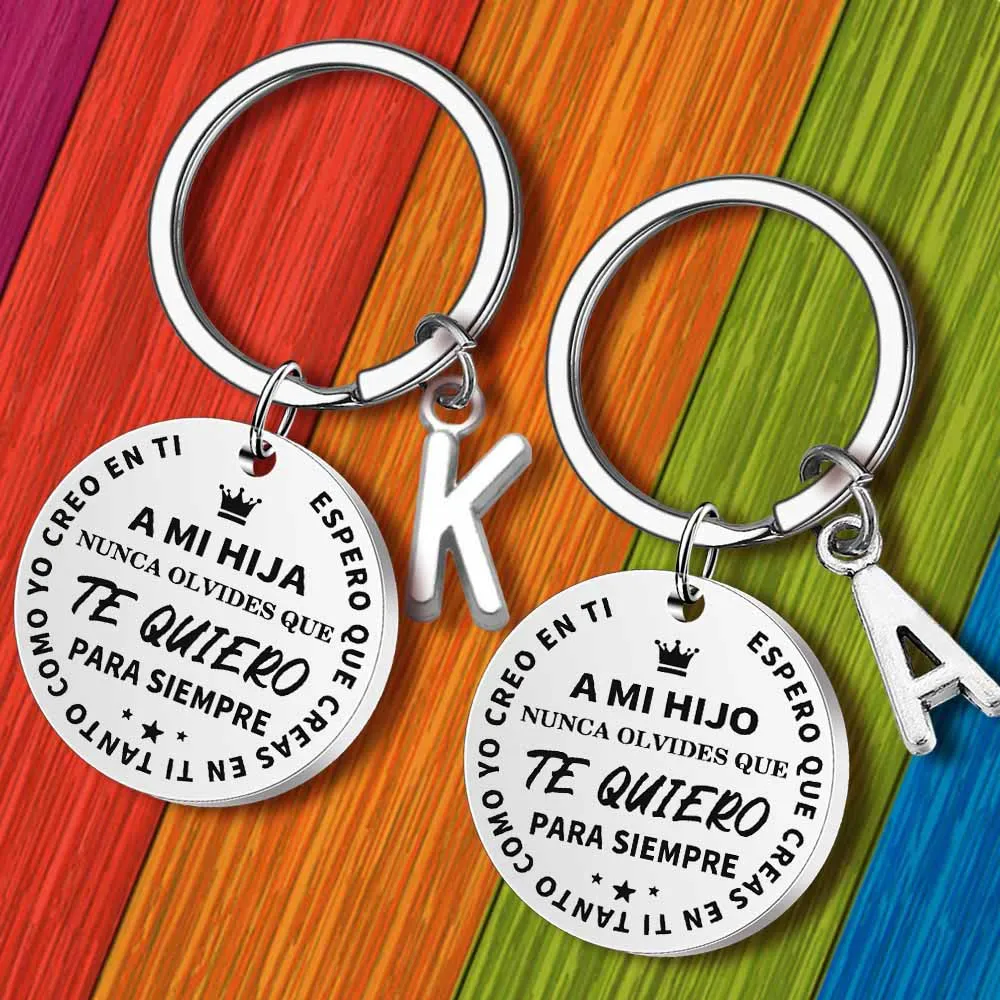 Вдохновляющий подарок на тему испанского сына дочери я люблю тебя брелок для