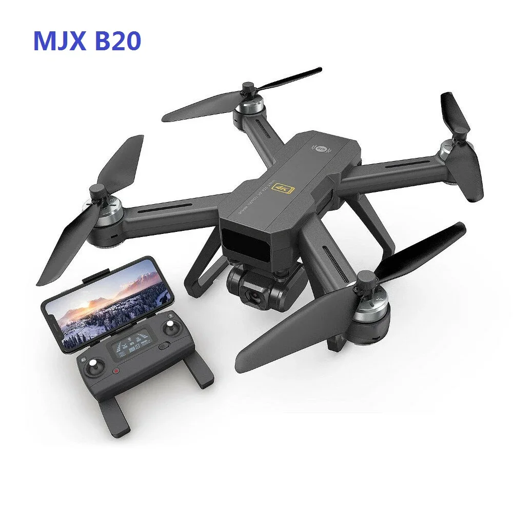 

MJX B20 EIS With 4K 5G WIFI Ajustable Camera Optical Flow Positioning 22min Flight Time Brushless RC Quadcopter Drone RTF
