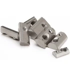 50 шт. 100 шт. полукруглая шариковая пружинная гайка для алюминиевого профиля экструзии 2020 3030 4040 4545 CNC M3 M4 M5 M6 M8