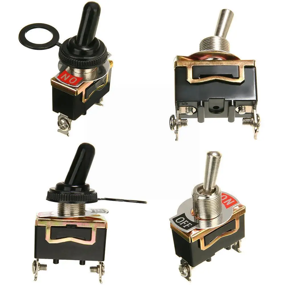 1 шт. тяжелый ВКЛ./ВЫКЛ. 2-х позиционный 2-контактный тумблер-переключатель для