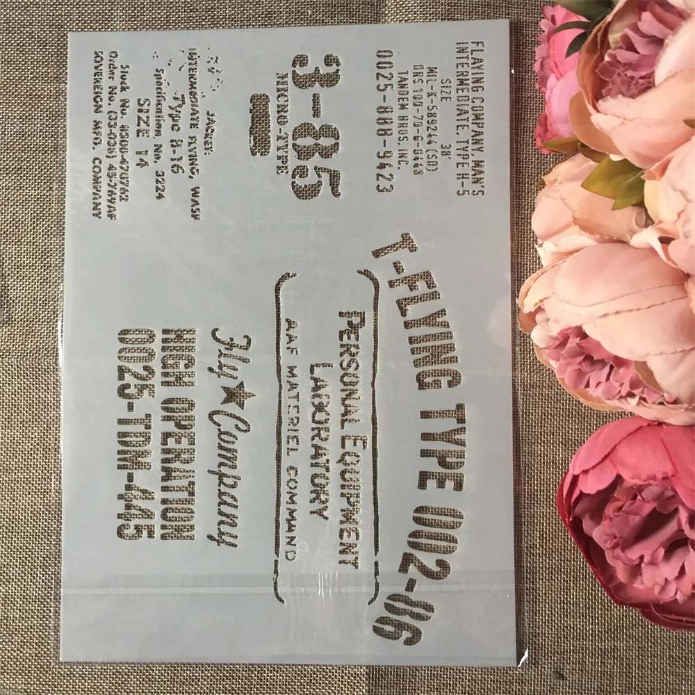 8 шт. А4 в европейском стиле надпись виде листьев сделай сам трафареты раскраска