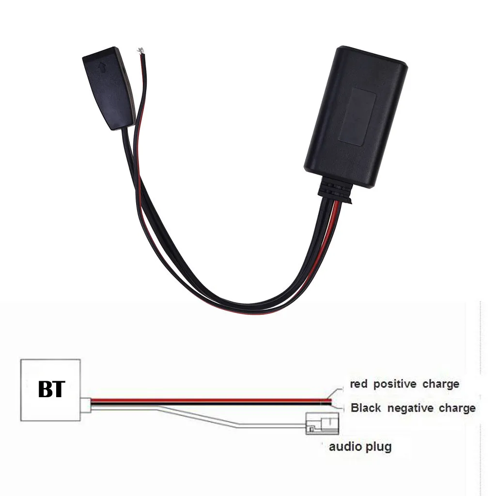 Аудиокабель Bluetooth автомобильный музыкальный адаптер для модуля аудиокабель Aux E46