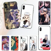 anime gintama phone case for iphone 11 12 mini pro xs max 8 7 6 6s plus x 5s se 2020 xr