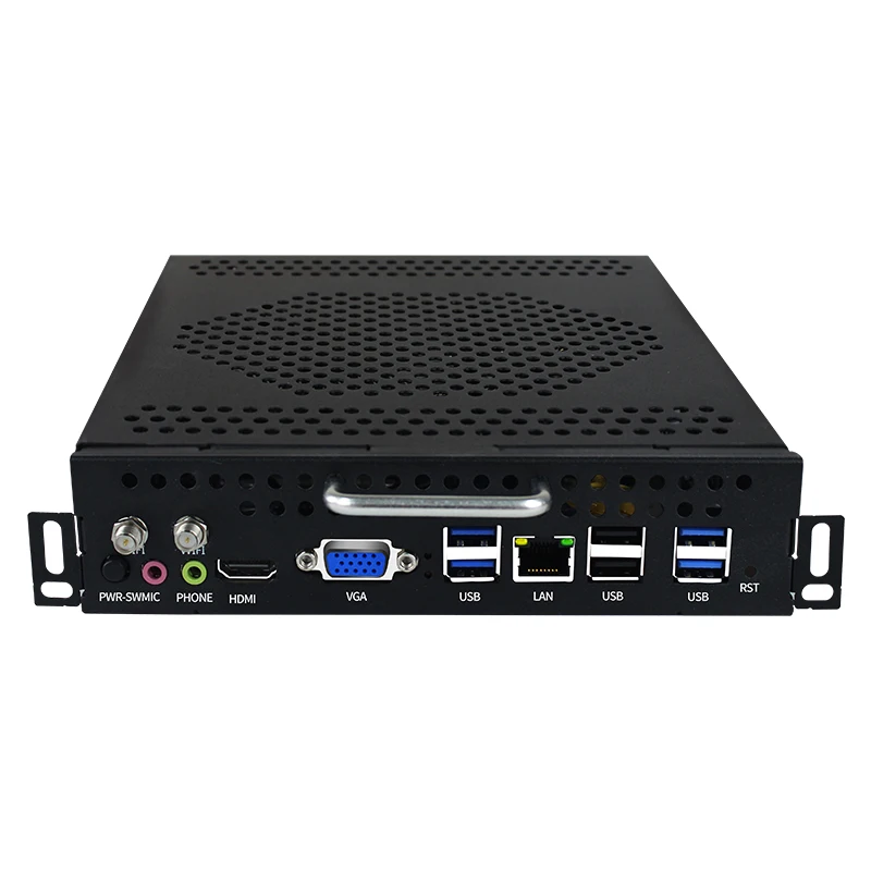 OPS Mini Computer Intel Core I3I5I7 Quad Core CPU 6*USB Single LAN All-in-One 4K Mini PC Portable Pluggable Industrial Computer