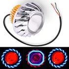 Для мотоциклов Honda CBR600 F2 F3 F4 F4i cbr 600 f3 f4i f4 f2 CR80R светильник фара ангельский глаз прожектор для мотоцикла Головной фонарь