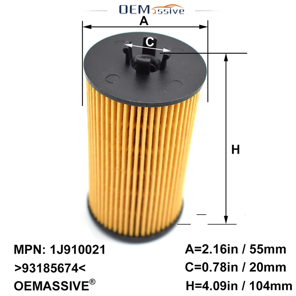 Масляный фильтр 6 шт. для Chevrolet Orlando Fiat Croma Opel Astra H Corsa Meriva B Vectra Zafira C Vauxhall Agila Combo 1 2 4