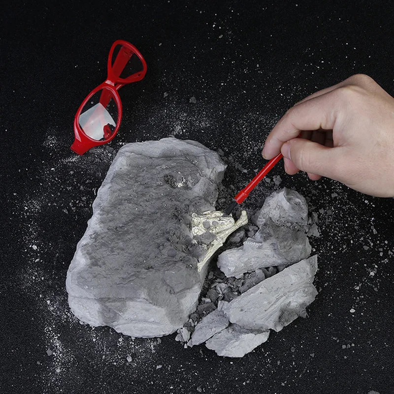 Большая подарочная коробка динозавр Скелетон для горного дела и образования