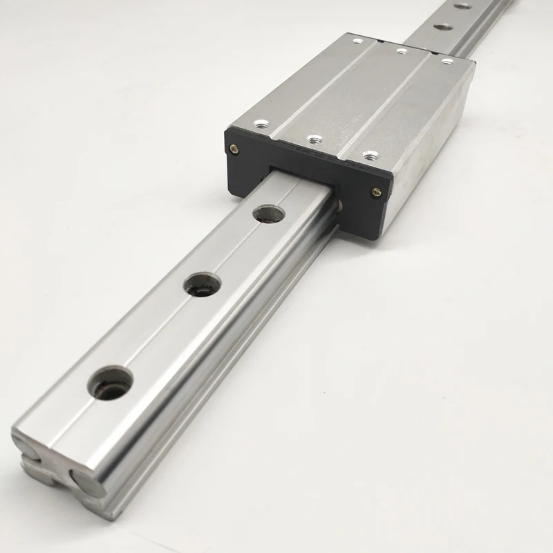 1 шт Двойная осевой валик линейные направляющие LGD12 линейный рельс L 700/600/800 мм + шт.