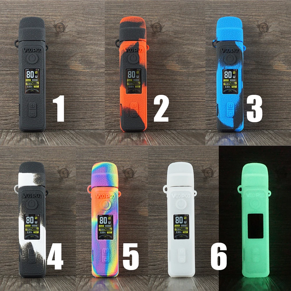 Силиконовый чехол для VOOPOO VINCI X 2 80 Вт текстурный вейпа резиновый рукав защитный