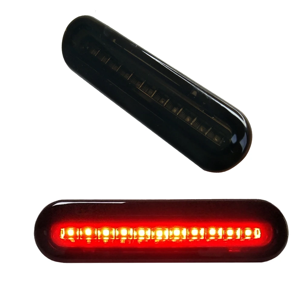 

2019 Paste Type Black Red Light Car Rear High Brake LED Light A Brake Signal Indicator Compatible with Suzuki-Jimny JB74 JB64