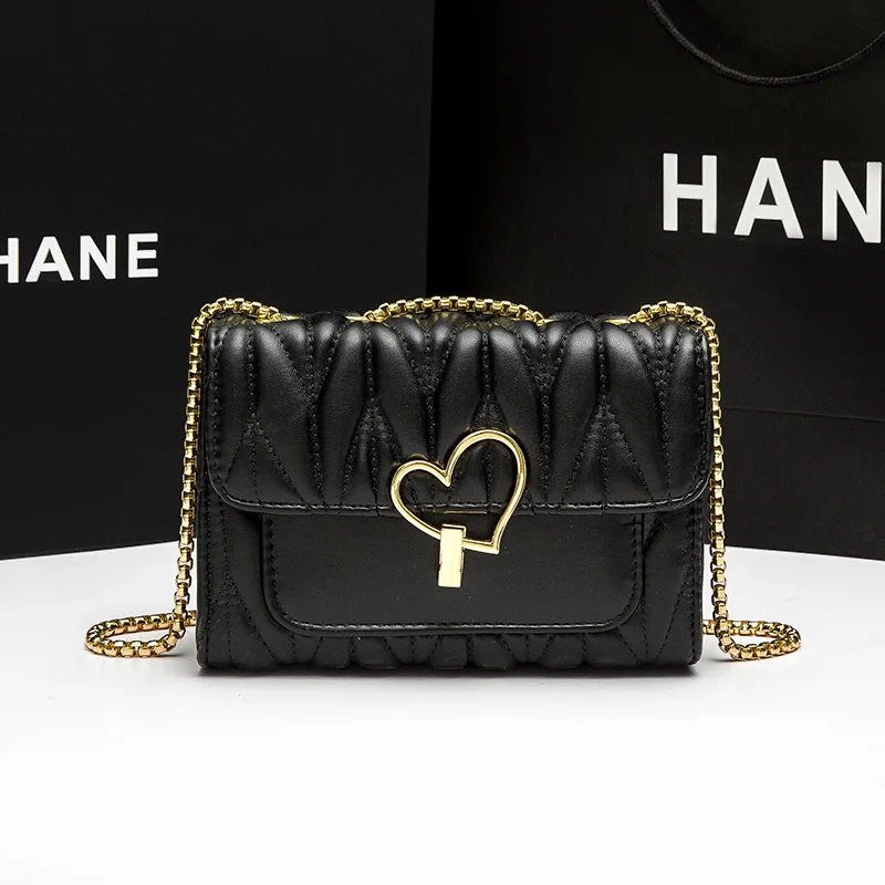 

New Woman Shoulder Bag Fashion Chain Messenger Bag Underarm Bag High Quality Handbag Tote Bag Shopping Bag Luxury Female Bag