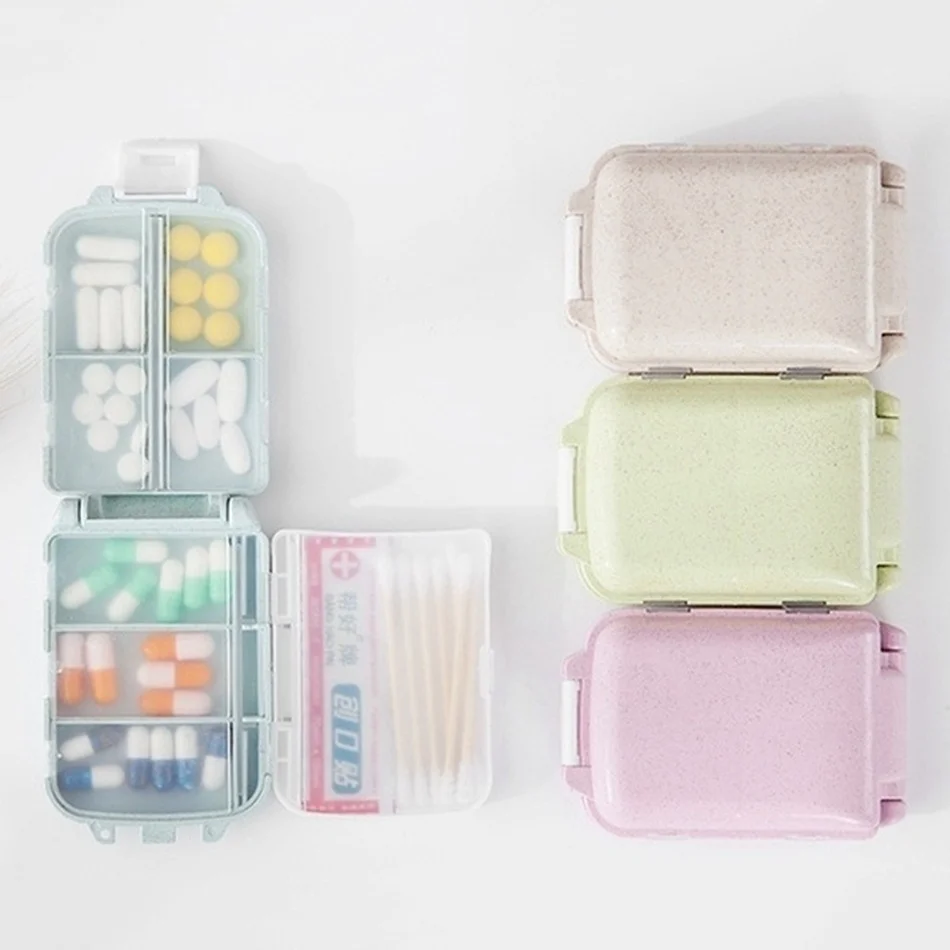 Коробка для таблеток мини таблетка лекарств чехол контейнер органайзер здоровья