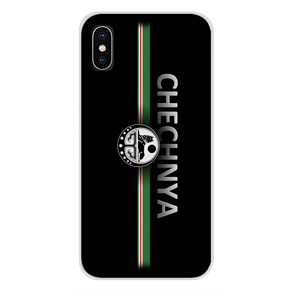 Мягкие чехлы с национальным флагом I Am из чеченского волка для Huawei G7 G8 P7 P8 P9 P10 P20 P30