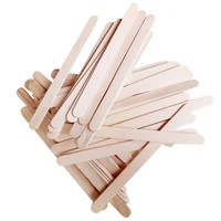 50pcslot 6510mm 9310mm 11410mm wooden craft sticks natural wood for board game diy kids handwork art crafts toys
