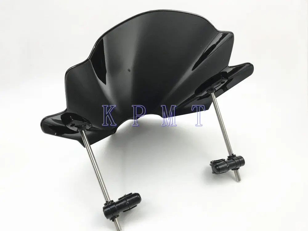 Мотоциклетное ветровое стекло с регулируемым кронштейном для Kawasaki KLE650 ZRX1200 VERSYS1000