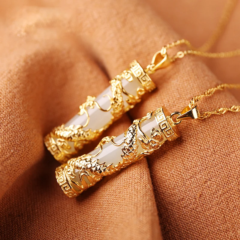 Дизайнерское ожерелье с подвеской из натурального золота 12 знаками Зодиака |