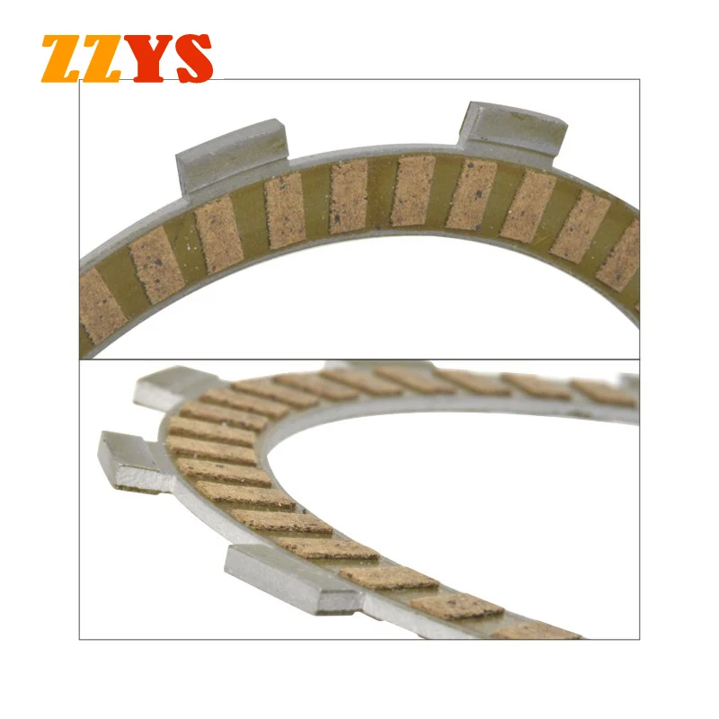 

Motorcycle Clutch Friction Disc Plate Kit For Kawasaki EL250 Eliminator GPX250 GPX250R ZZR250 EL252 EL 252 F GPX ZZR EL 250 R