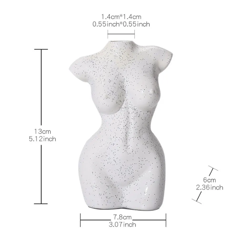 Боди-арт Дизайнерская ваза для цветов обнаженная женская лампа креативная