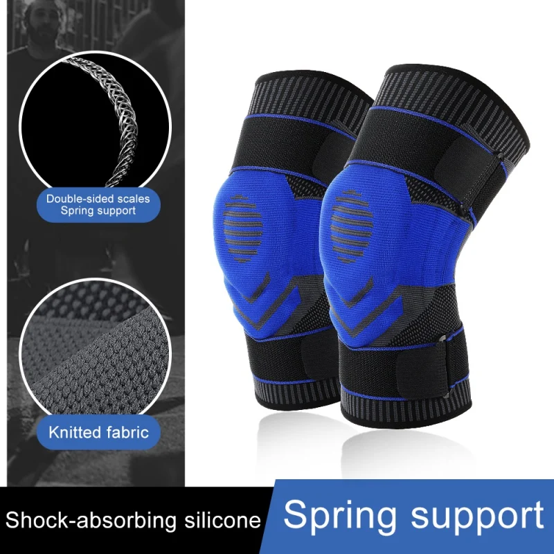 

Knitted Sports Warm Tie 1PCS Knee Joint Support Knee Pads Compression Knee Brace Sleeve Protector MTB Fitness Basketball Sports