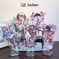 anime genshin impact figure hutao ganyu yan fei raiden shogun acrylic stand model plate desk decor standing sign fans gifts new