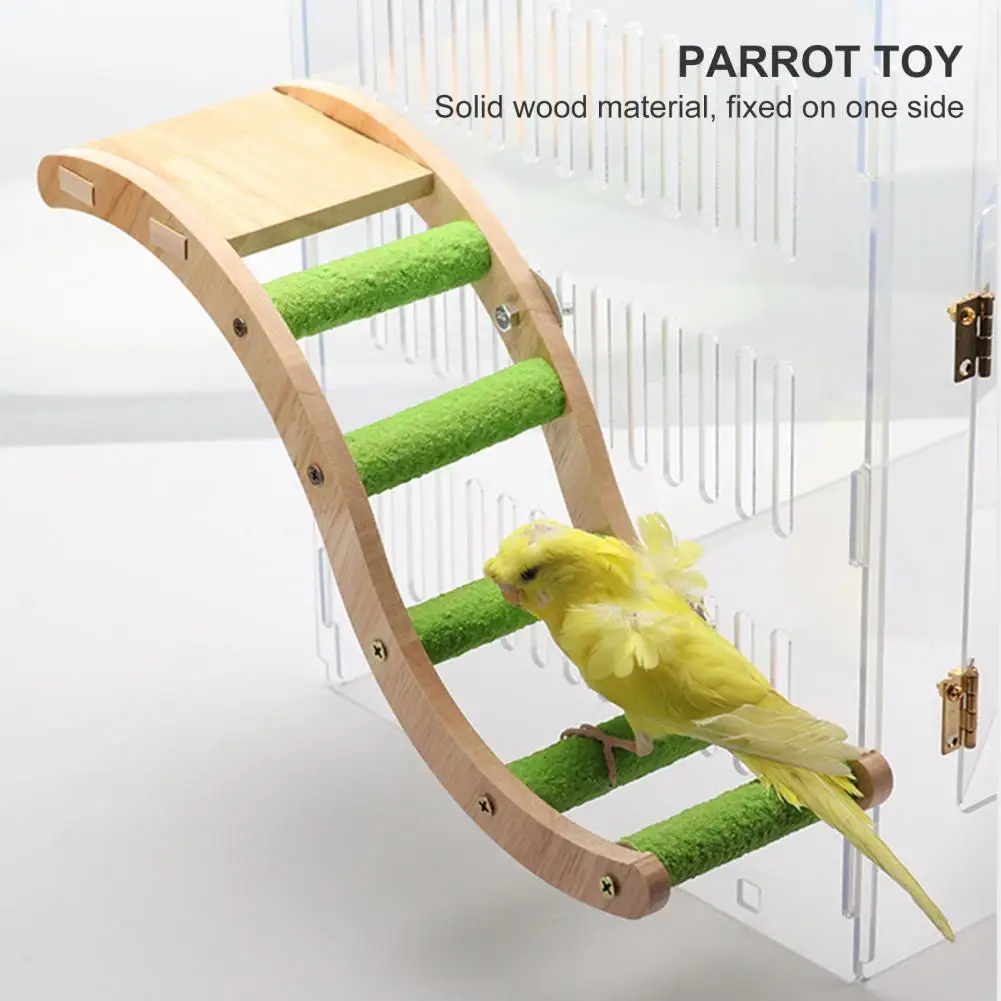

Bite Resistant Harmless Parrot Climbing Ladder Play Toys for Cockatiel