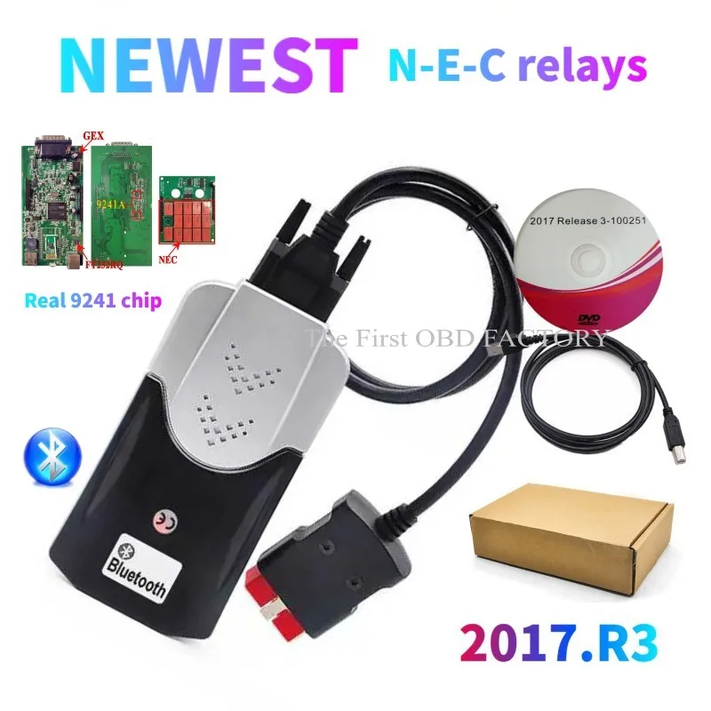 2017.R3 keygen obd obd2 лучший V3.0 сканер PCB для delphis vd ds150e cdp автомобильные аксессуары