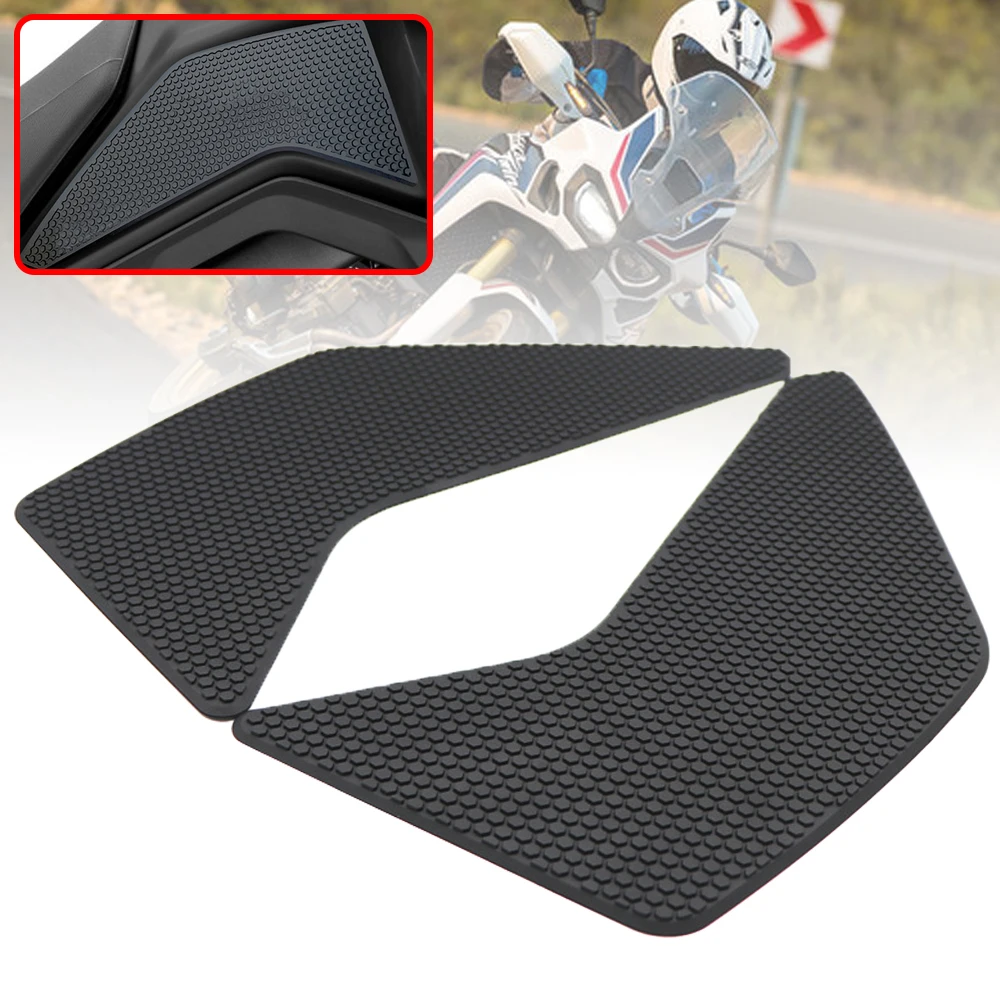 

Motorcycle Tank Pad Protector Sticker Knee Grip Traction For Honda CRF1000L Africa Twin 2016 -2019 CRF1000L ADV 2018