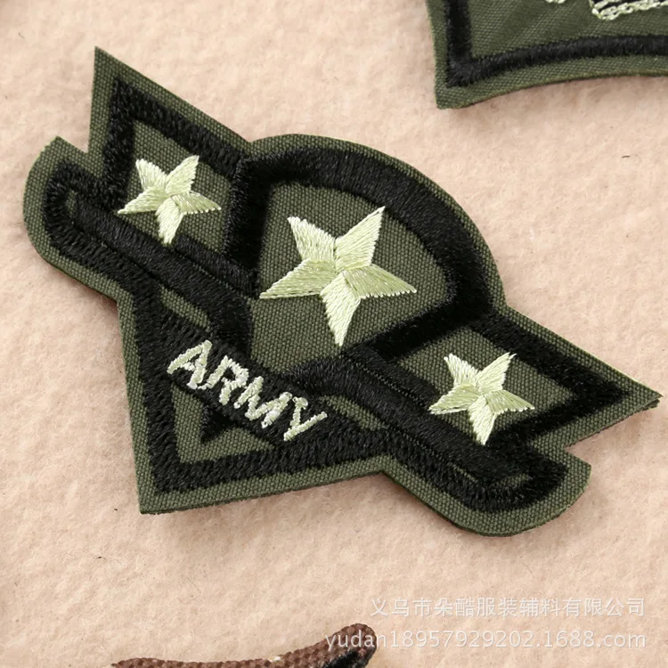 Значок наклейки тканевый значок нашивка Железный эмблема цветочный камуфляж