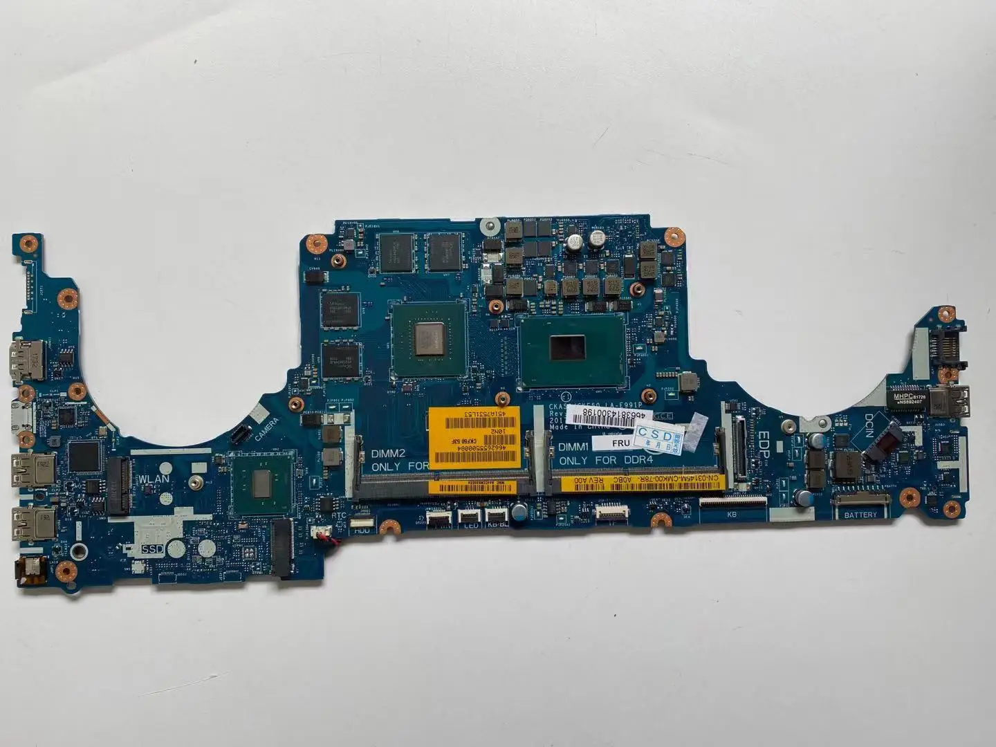 Материнская плата для ноутбука dell 15 7577 7570 Φ GTX1050TI полностью протестирована и