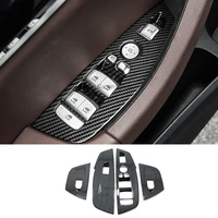 abs plastic chrome car styling for bmw x3 g01 x4 g02 2018 2019 accessories door window glass lift control switch cover trim