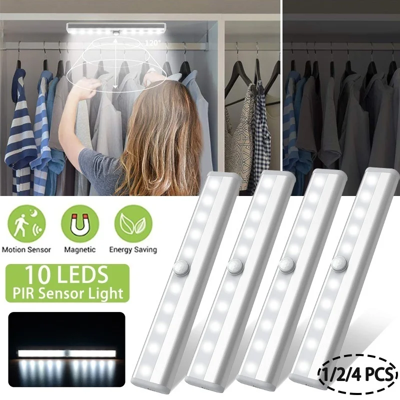 Светодиодный светильник для кабинета алюминиевая лампа с инфракрасным датчиком